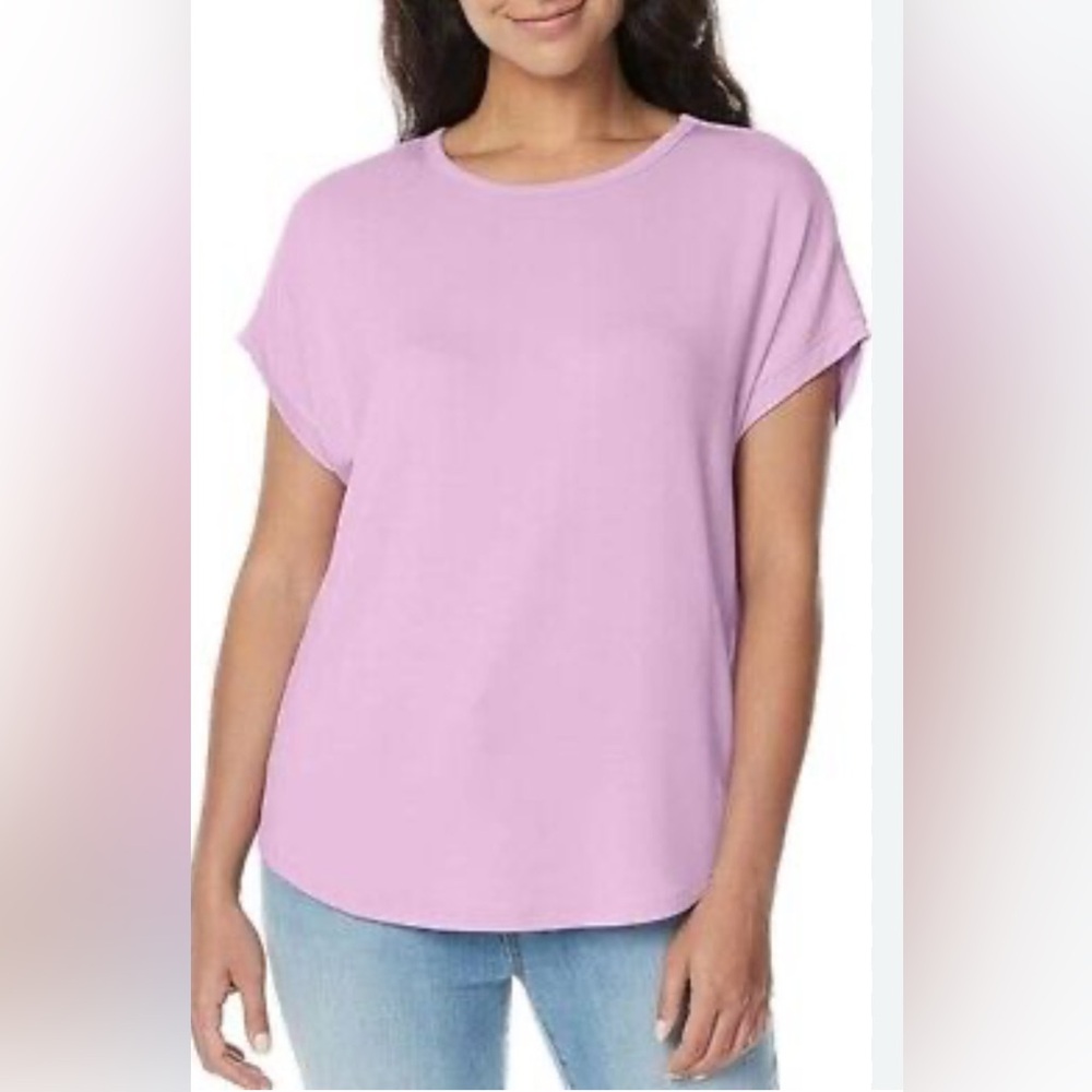 BUFFALO DAVID BITTON Super Soft Lightweight French Terry Short Sleeve Top